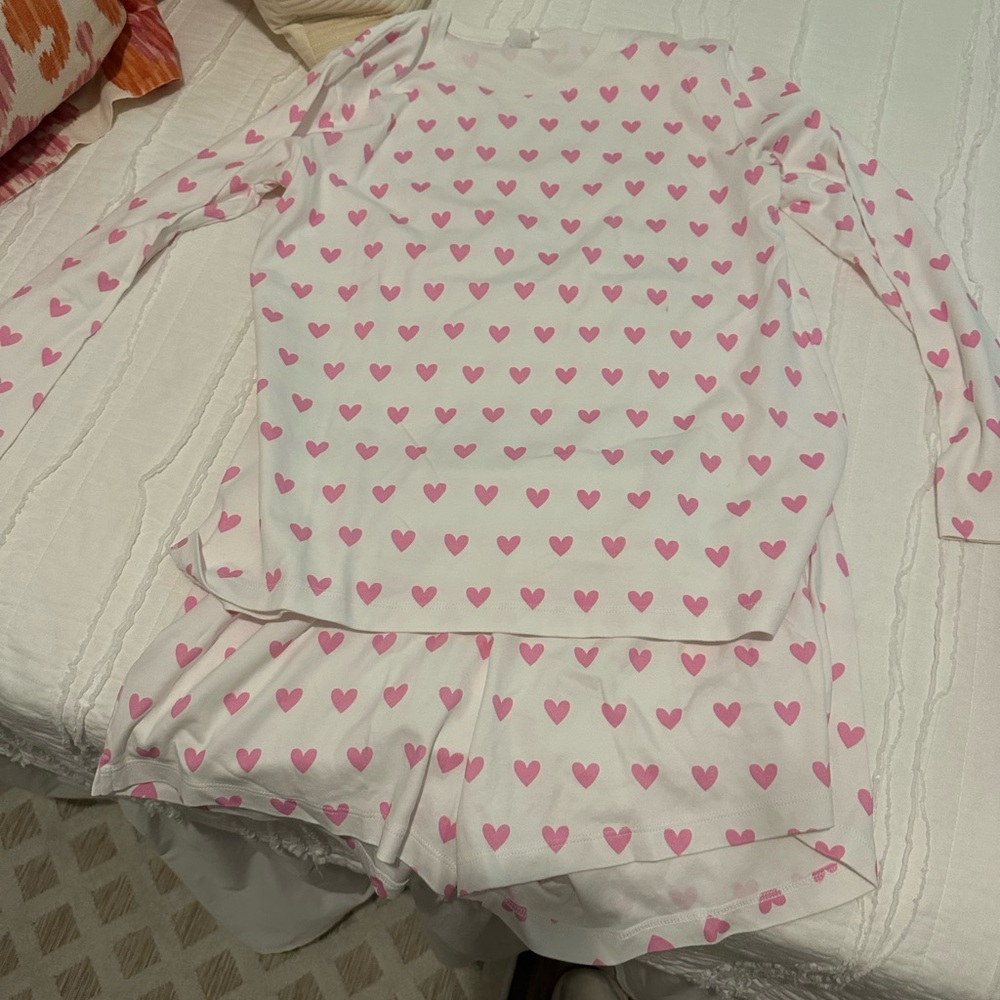 Lake Pajamas (pink hearts)